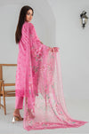 DNQH-V2-09 Premium Lawn Chikankari Suit