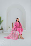 DNQH-V2-09 Premium Lawn Chikankari Suit