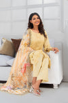 DNQH-V2-01 Premium Lawn Chikankari Suit