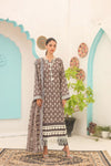 DP-V1-09 Three-Piece Stitched Lawn Suit