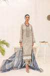 DP-V1-10 Three-Piece Stitched Lawn Suit