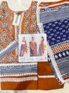 DP-V1-07 Three-Piece Stitched Lawn Suit