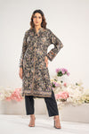 Midnight Bloom Jacquard Printed Set | 2PC