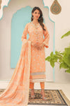DP-V1-06 Three-Piece Stitched Lawn Suit