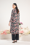 BLACK JEWEL JACQUARD PRINTED SET | 2PC