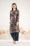 Grey Slate Jacquard Printed Set | 2PC