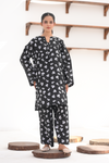 Ebony Bloom Co-Ord Set | 2PC