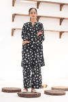 Ebony Bloom Co-Ord Set | 2PC