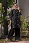 Midnight Vine Emb Co-Ord Set | 2 PC