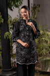 Midnight Vine Emb Co-Ord Set | 2 PC