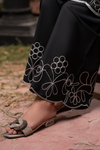 Midnight Vine Emb Co-Ord Set | 2 PC