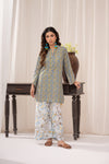 Blue Eclat Co-Ord Set | 2PC