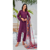 DNQH-V2-06 Premium Lawn Chikankari Suit